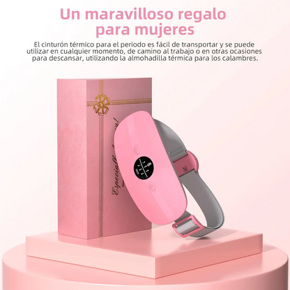Cinturón de Masaje Abdominal con Calor – Alivio Menstrual Rápido